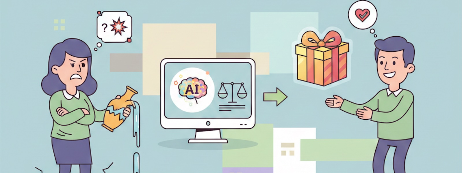 Regalo di scuse: Calcola con l'AI il gesto giusto in base al "danno"